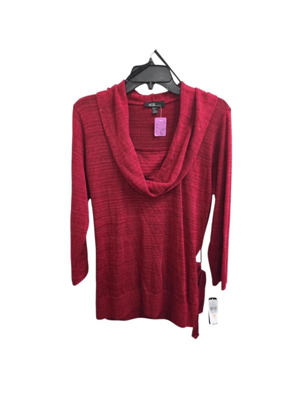 NWT XL petite Red AGB Blouse
